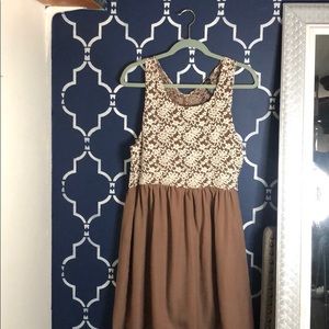 Rue 21 Lace/Satin Dress
